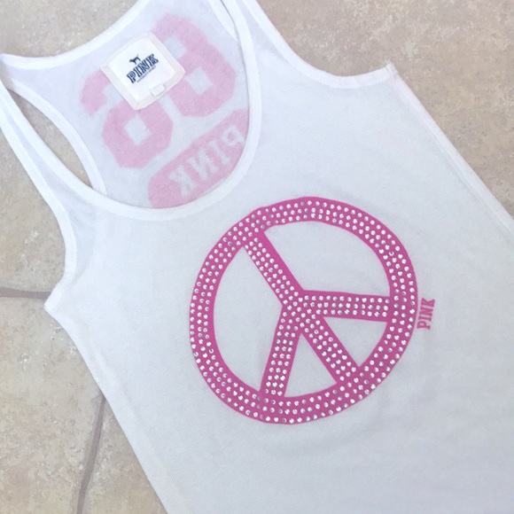Vintage Vs Pink Victoria’s Secret bling tank - Picture 4 of 16